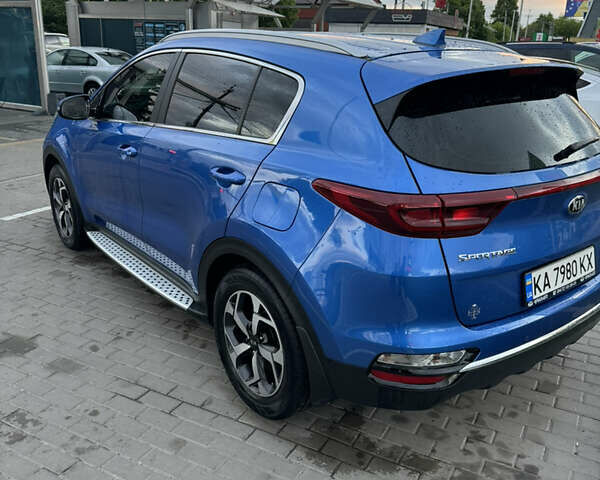 Синий Киа Sportage, объемом двигателя 1.6 л и пробегом 76 тыс. км за 18600 $, фото 4 на Automoto.ua