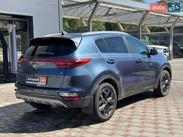 Синий Киа Sportage, объемом двигателя 2.4 л и пробегом 79 тыс. км за 16990 $, фото 4 на Automoto.ua