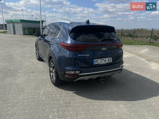 Синий Киа Sportage, объемом двигателя 1.6 л и пробегом 198 тыс. км за 18000 $, фото 3 на Automoto.ua