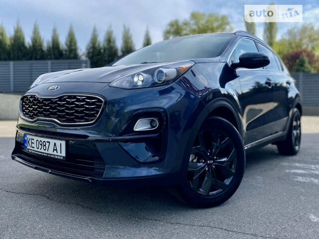 Синий Киа Sportage, объемом двигателя 2.4 л и пробегом 48 тыс. км за 21950 $, фото 3 на Automoto.ua