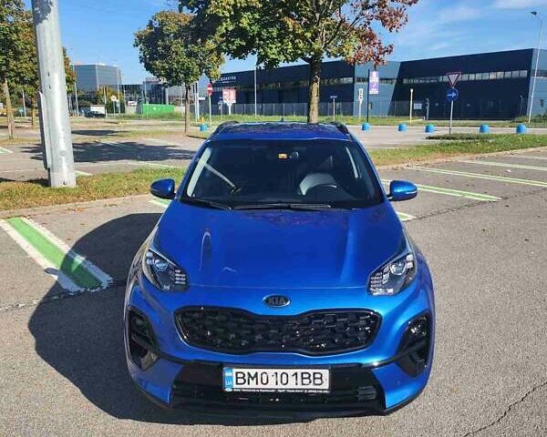 Киа Sportage 2021 в Сумах на Automoto.ua Синий Киа Sportage, объемом двигателя 1.59 л и пробегом 61 тыс. км за 22000 $, фото 2 на Automoto.ua
