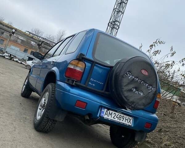 Зеленый Киа Sportage, объемом двигателя 2 л и пробегом 222 тыс. км за 2800 $, фото 21 на Automoto.ua