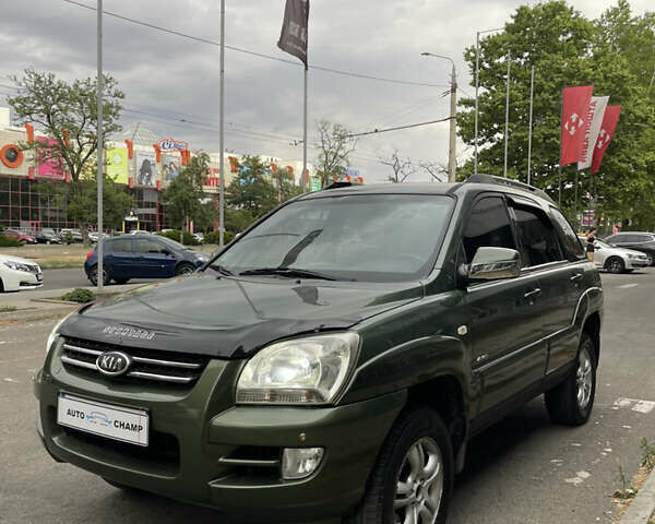 Зелений Кіа Sportage, об'ємом двигуна 1.98 л та пробігом 370 тис. км за 6500 $, фото 1 на Automoto.ua