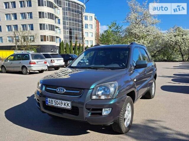 Зеленый Киа Sportage, объемом двигателя 1.98 л и пробегом 110 тыс. км за 9200 $, фото 1 на Automoto.ua