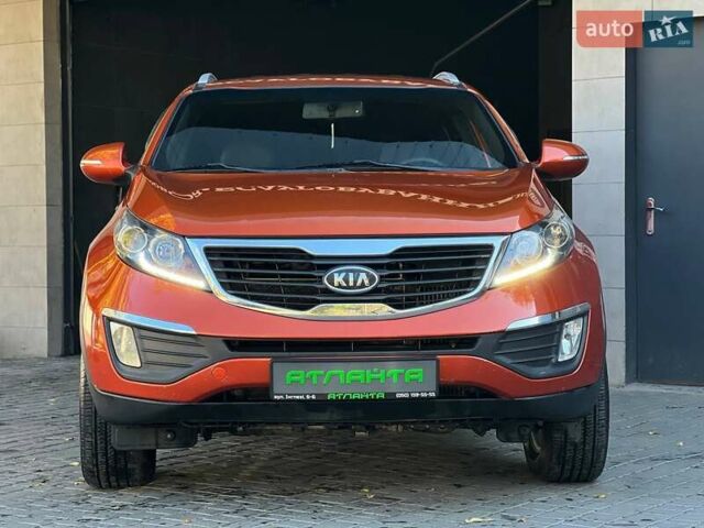 Оранжевый Киа Sportage, объемом двигателя 2 л и пробегом 190 тыс. км за 11900 $, фото 2 на Automoto.ua