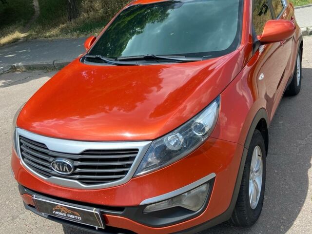 Оранжевый Киа Sportage, объемом двигателя 2 л и пробегом 142 тыс. км за 9500 $, фото 8 на Automoto.ua