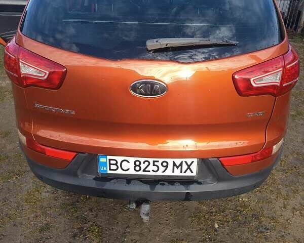 Оранжевый Киа Sportage, объемом двигателя 2.01 л и пробегом 267 тыс. км за 12900 $, фото 8 на Automoto.ua