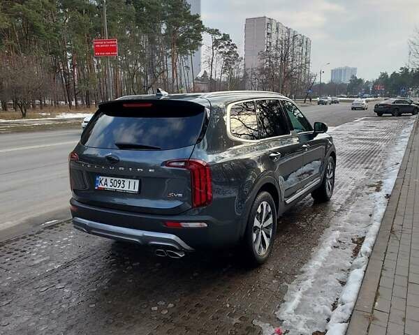 Серый Киа Telluride, объемом двигателя 3.78 л и пробегом 70 тыс. км за 29000 $, фото 3 на Automoto.ua