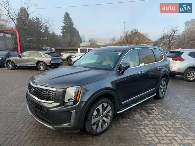 Серый Киа Telluride, объемом двигателя 3.8 л и пробегом 55 тыс. км за 16500 $, фото 1 на Automoto.ua