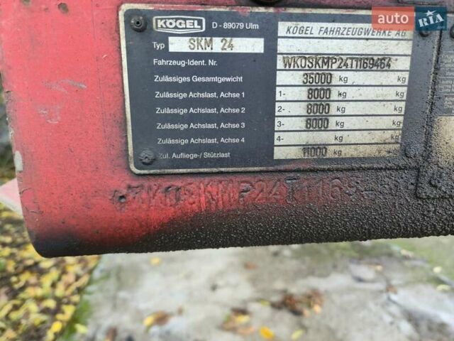 Красный Когель BPW, объемом двигателя 0 л и пробегом 111 тыс. км за 8000 $, фото 14 на Automoto.ua