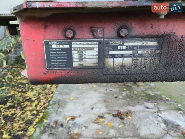 Красный Когель BPW, объемом двигателя 0 л и пробегом 111 тыс. км за 8000 $, фото 15 на Automoto.ua