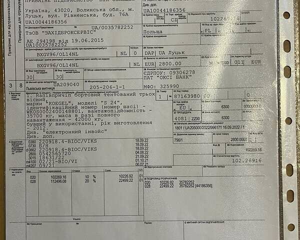 Серый Когель САФ, объемом двигателя 0 л и пробегом 99 тыс. км за 14584 $, фото 12 на Automoto.ua