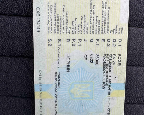 Черный Когель SN 24, объемом двигателя 0 л и пробегом 100 тыс. км за 5600 $, фото 13 на Automoto.ua
