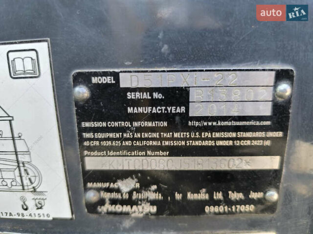 Коматсу D 51PX-23, об'ємом двигуна 0 л та пробігом 0 тис. км за 111109 $, фото 10 на Automoto.ua
