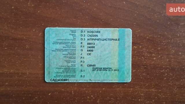 Koscian CN 22, объемом двигателя 0 л и пробегом 300 тыс. км за 2900 $, фото 1 на Automoto.ua