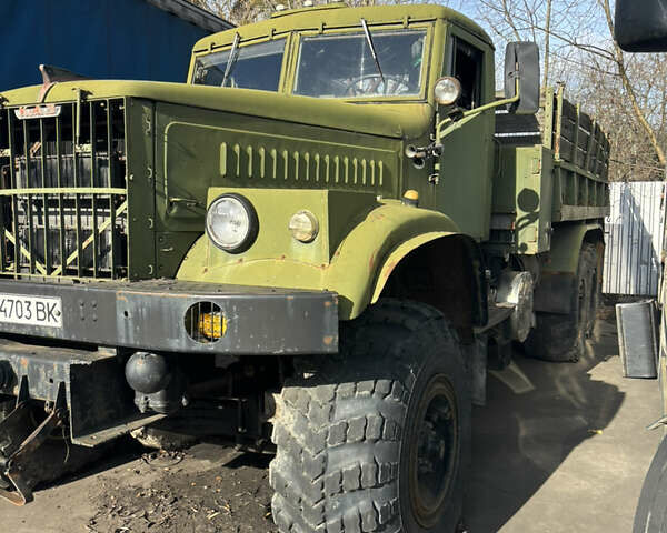 Зеленый КрАЗ 255, объемом двигателя 14.86 л и пробегом 29 тыс. км за 12000 $, фото 1 на Automoto.ua