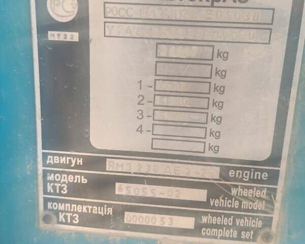 КрАЗ 65055, объемом двигателя 0 л и пробегом 65 тыс. км за 11000 $, фото 1 на Automoto.ua