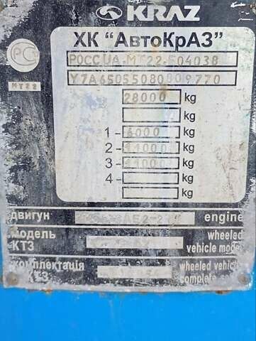 КрАЗ 65055, объемом двигателя 0 л и пробегом 200 тыс. км за 11500 $, фото 7 на Automoto.ua