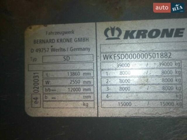 Кроне СД, объемом двигателя 0 л и пробегом 11 тыс. км за 12180 $, фото 13 на Automoto.ua