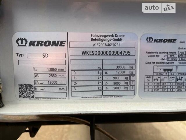 Кроне СД, объемом двигателя 0 л и пробегом 11 тыс. км за 23859 $, фото 5 на Automoto.ua