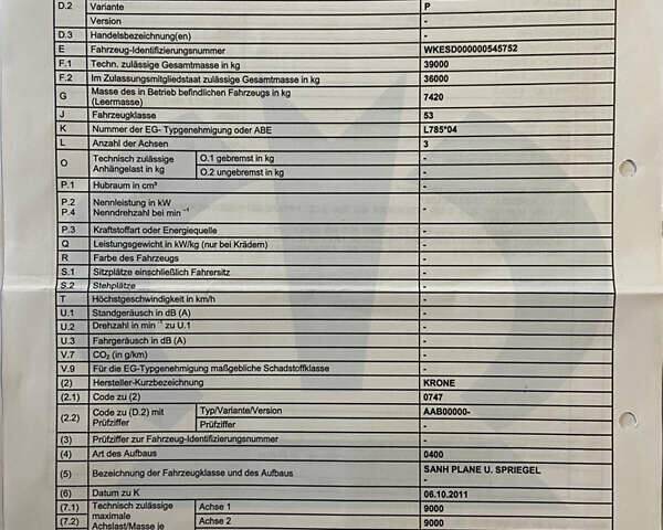 Синий Кроне Mega, объемом двигателя 0 л и пробегом 250 тыс. км за 8500 $, фото 51 на Automoto.ua