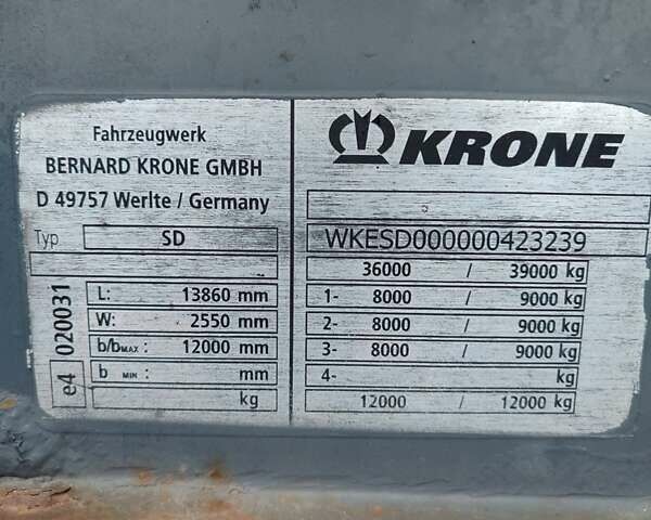 Чорний Кроне SDP 27, об'ємом двигуна 0 л та пробігом 0 тис. км за 6500 $, фото 10 на Automoto.ua