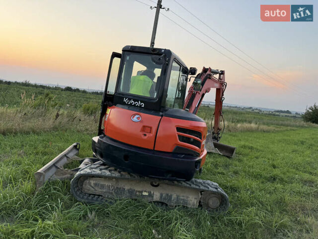 Красный Кубота KX 057-4, объемом двигателя 2.2 л и пробегом 5 тыс. км за 40750 $, фото 2 на Automoto.ua