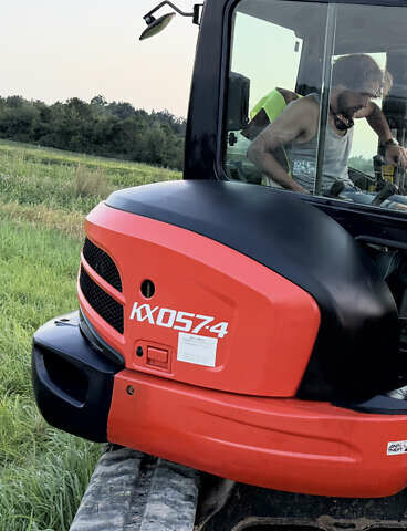 Красный Кубота KX 057-4, объемом двигателя 2.2 л и пробегом 5 тыс. км за 40750 $, фото 5 на Automoto.ua