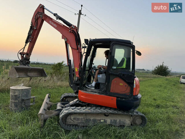 Красный Кубота KX 057-4, объемом двигателя 2.2 л и пробегом 5 тыс. км за 40750 $, фото 1 на Automoto.ua