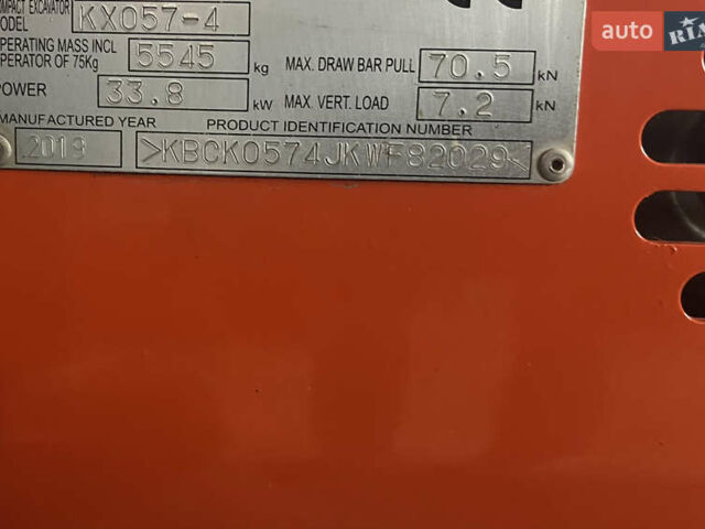 Кубота KX 057-4, об'ємом двигуна 0 л та пробігом 38 тис. км за 35000 $, фото 8 на Automoto.ua