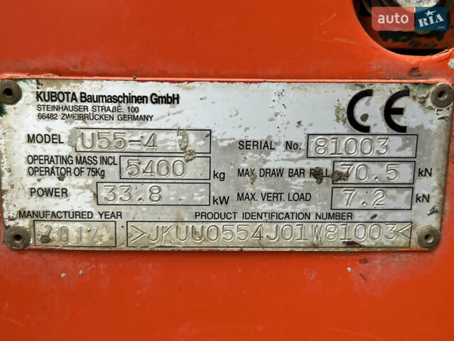 Червоний Кубота U55-4, об'ємом двигуна 2.2 л та пробігом 5 тис. км за 39999 $, фото 36 на Automoto.ua