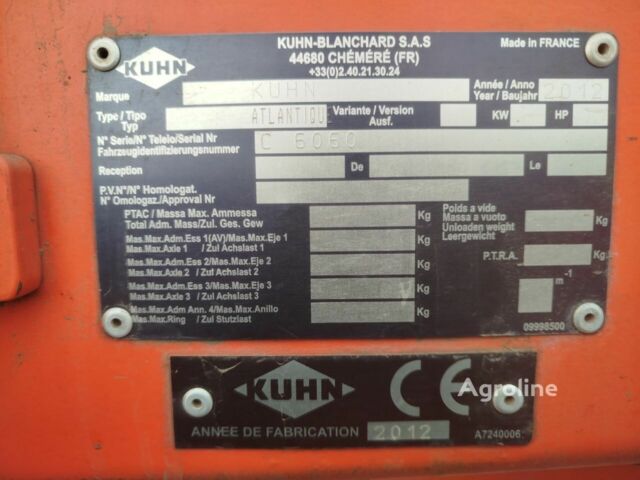 Белый Кун Атлантик, объемом двигателя 0 л и пробегом 0 тыс. км за 29080 $, фото 4 на Automoto.ua