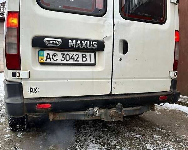 Белый ЛДВ Максус, объемом двигателя 2.5 л и пробегом 660 тыс. км за 3700 $, фото 6 на Automoto.ua