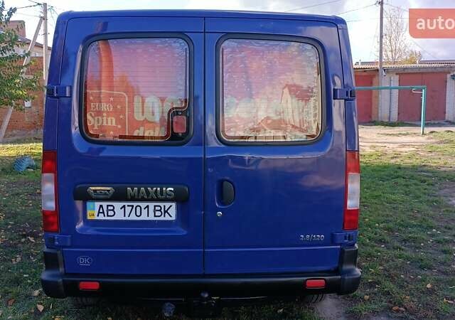 Синій ЛДВ Maxus, об'ємом двигуна 2.5 л та пробігом 276 тис. км за 5450 $, фото 11 на Automoto.ua