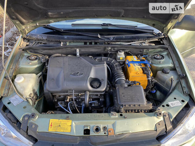 Зелений Лада Каліна, об'ємом двигуна 1.6 л та пробігом 98 тис. км за 3200 $, фото 11 на Automoto.ua