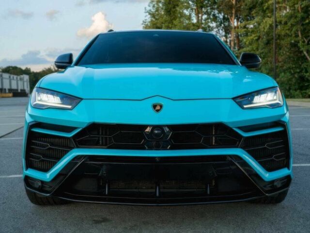 Синий Ламборджини Урус, объемом двигателя 4 л и пробегом 21 тыс. км за 72000 $, фото 1 на Automoto.ua