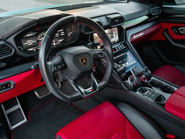 Синий Ламборджини Урус, объемом двигателя 4 л и пробегом 21 тыс. км за 72000 $, фото 9 на Automoto.ua