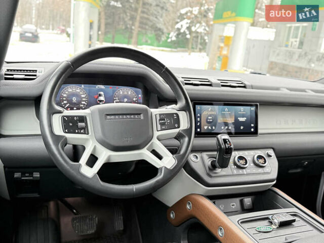 Белый Ленд Ровер Дефендер, объемом двигателя 3 л и пробегом 143 тыс. км за 64200 $, фото 12 на Automoto.ua