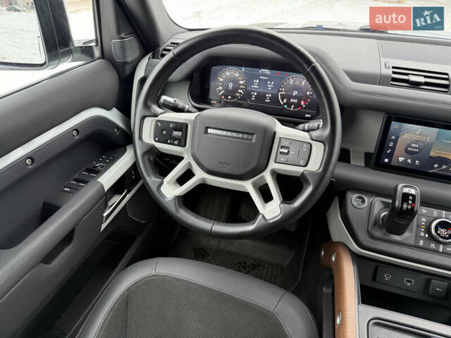 Белый Ленд Ровер Дефендер, объемом двигателя 3 л и пробегом 134 тыс. км за 64200 $, фото 6 на Automoto.ua