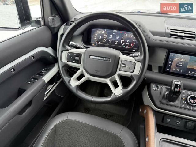 Белый Ленд Ровер Дефендер, объемом двигателя 3 л и пробегом 134 тыс. км за 64200 $, фото 16 на Automoto.ua