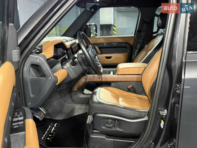 Черный Ленд Ровер Дефендер, объемом двигателя 3 л и пробегом 72 тыс. км за 83500 $, фото 17 на Automoto.ua