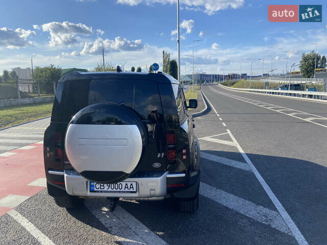 Черный Ленд Ровер Дефендер, объемом двигателя 2 л и пробегом 112 тыс. км за 56000 $, фото 8 на Automoto.ua