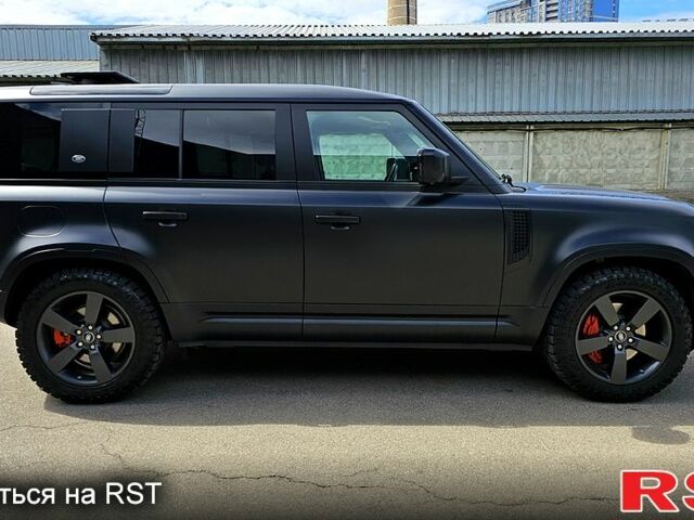 Черный Ленд Ровер Дефендер, объемом двигателя 3 л и пробегом 107 тыс. км за 70000 $, фото 2 на Automoto.ua