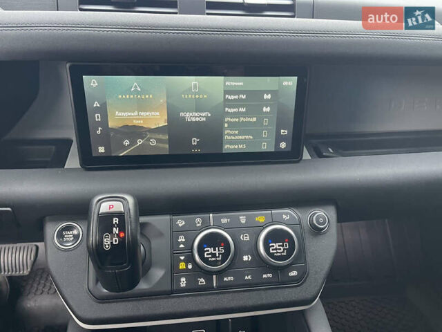 Черный Ленд Ровер Дефендер, объемом двигателя 2 л и пробегом 106 тыс. км за 57000 $, фото 16 на Automoto.ua