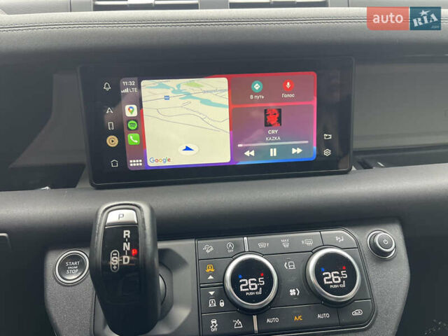 Чорний Ленд Ровер Дефендер, об'ємом двигуна 2 л та пробігом 107 тис. км за 54799 $, фото 75 на Automoto.ua