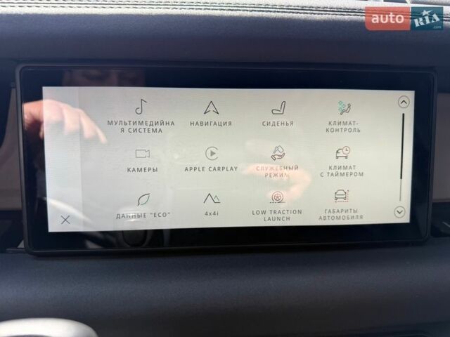 Чорний Ленд Ровер Дефендер, об'ємом двигуна 2 л та пробігом 92 тис. км за 54500 $, фото 21 на Automoto.ua