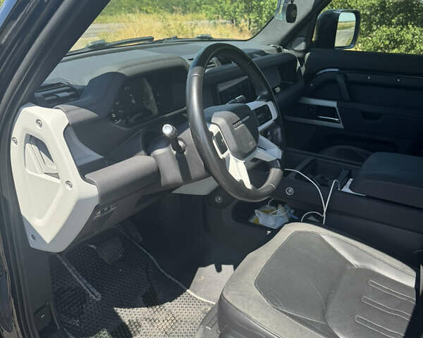 Черный Ленд Ровер Дефендер, объемом двигателя 2 л и пробегом 85 тыс. км за 54000 $, фото 8 на Automoto.ua