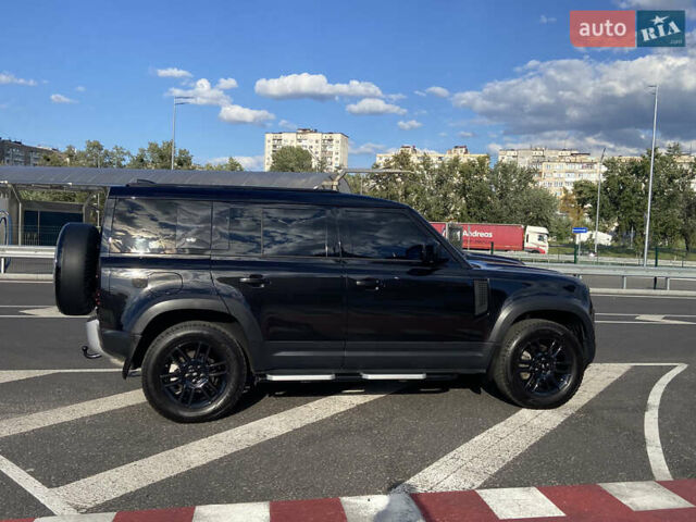 Черный Ленд Ровер Дефендер, объемом двигателя 2 л и пробегом 112 тыс. км за 56000 $, фото 5 на Automoto.ua