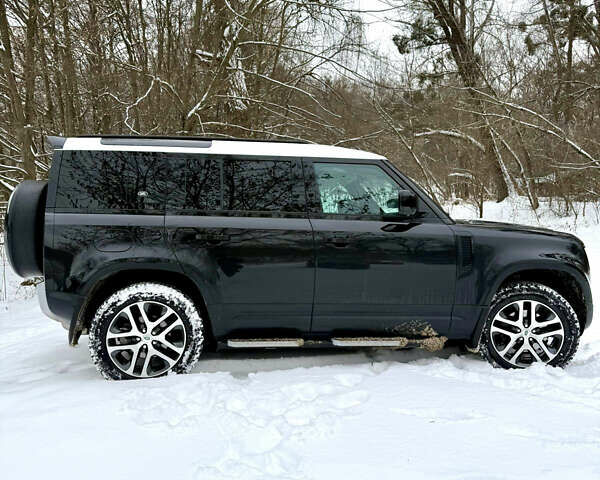 Чорний Ленд Ровер Дефендер, об'ємом двигуна 3 л та пробігом 90 тис. км за 68000 $, фото 6 на Automoto.ua