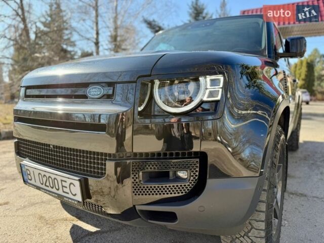Черный Ленд Ровер Дефендер, объемом двигателя 3 л и пробегом 170 тыс. км за 59999 $, фото 7 на Automoto.ua